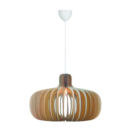Lampa wisząca drewniana E27 Hazo NO2512073014 - Nordlux